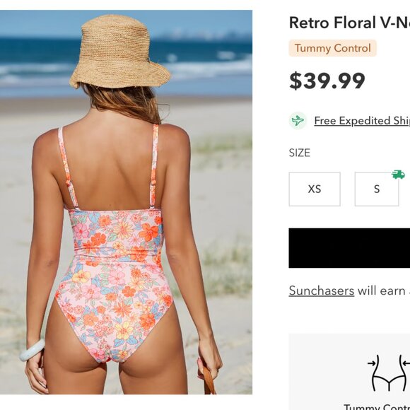 BRAND NEW CUPSHE BATHING SUIT! - Picture 4 of 4